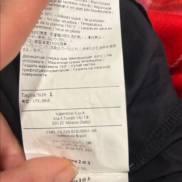 RED Valentino Navy Crochet Cotton Fit & Flare Dress Made in Italy Size Large - Picture 12 of 12